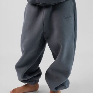 Comfrt Steel Grey Kids Sweat Pants size Large Unisex